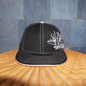 OSFA - Vintage Y2K raiders grunge tribal embroidered nfl hat